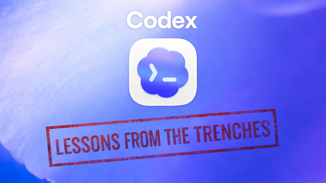 Codex: Lessons from the trenches